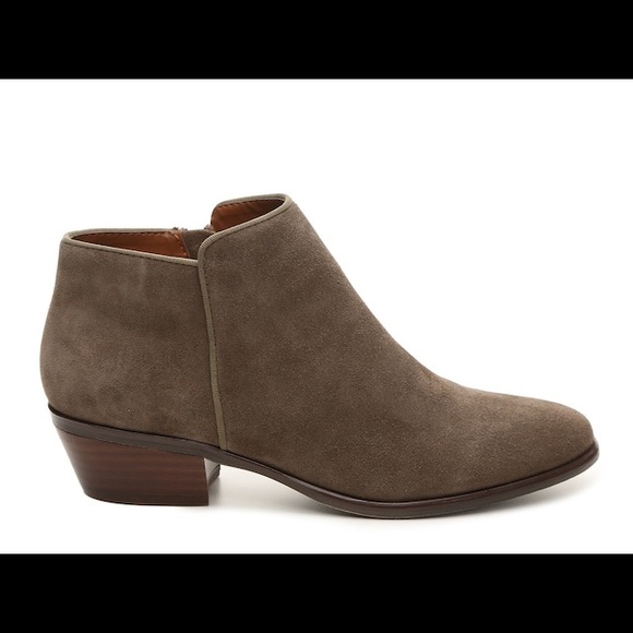 Crown Vintage Tabitha suede leather ankle bootie.